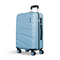 Safari 3Pc Polycarbonate Persia Set-55+65+77 Cms Small, Medium & Large Size (Cabin & Check-in) 8 Wheels Luggage/Speed_Wheel Suitcase/Trolleys (Pearl Blue)