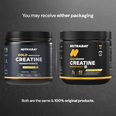 Nutrabay Pure Series Micronised Creatine Powder Monohydrate, Pre/Post Workout Bodybuilding, Crossfit Supplement, 250 g (Unflavoured)
