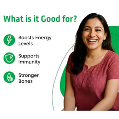 Little Joys Multivitamin For Women | 60 Day Pack | With Vitamin C, E, A, B12 D3 & B6 | Biotin, Iron, Zinc & Potassium | Boosts Immunity, Supports Bone Health & Maintains Energy Levels