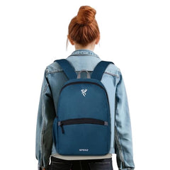 Spenz Saffron Mini Laptop Casual Backpack for Office School & College | Bag for Men & Women(Grey)
