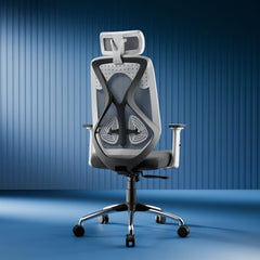 Vergo Transform Prime Ergonomic Mesh Office Chair, High Back, Lumbar Support, 2D Armrests, Synchro Tilt-Lock Recline, Heavy-Duty Metal Base, WFH/Study/Gaming (Black)