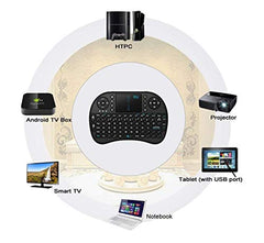 POXEFLIP Mini Computer Keyboard Combo With Touchpad - Wireless Keyboard