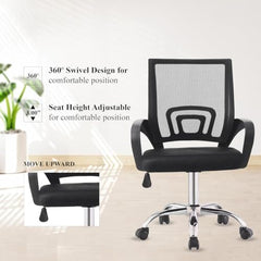 Casa Haus Italia Premium Leatherette Office Chair for Work | Boss Chair, Ergonomic Executive, Luxurious Cushioned Arms & Seat, 2 Point Back Massager, Heavy Duty Metal Base (Burgundy)