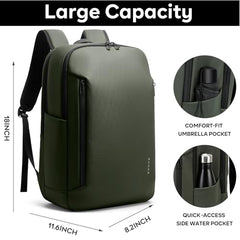BANGE Durable Business Smart Backpack for Men and Women，can holds 15.6 Inches Laptop Backpack, Waterproof Commute Work Travel Backpack, Flight Carry-On (blue)