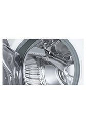 Bosch 7 kg 5 Star Front Load Fully-Automatic Washing Machine, Antibacterial Tech, AI ActiveWater, 15 Wash Programs, 53L Large Drum, SoftCare Paddle, Silver, WAJ24266IN (2026 Model)