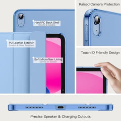 JETech Case for iPad (A16) 11th/10th Gen, Navy Blue