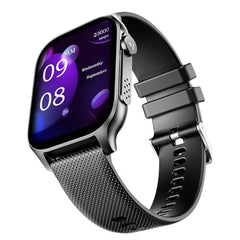 boAt Ultima Ember smartwatch with 1.96” AMOLED Display, AOD, Personalized Fitness Nudges, Functional Crown,100+ Sports Modes, Create Your Own Watchface, smartwatch for man and Woman (Steel Black)