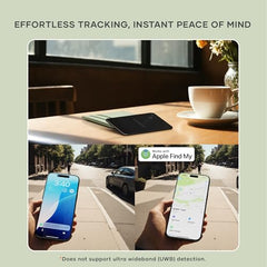 Satechi FindAll Wallet Card, Find My Compatible Tracker, Desert Rose