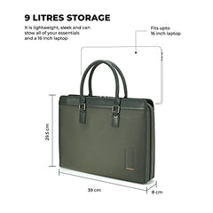 MOKOBARA Briefcase Pro 16 Inch Laptop Bag 9L Office Use Blue