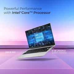 Acer Aspire 3, Intel Core Celeron N4500, 12GB LPDDR4X RAM, 512GB SSD, HD, 15.6"/39.62cm, Windows 11 Home, Pure Silver, 1.5KG, A325-45, Thin and Light Laptop