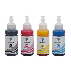 proffisy T664 Ink Cartridge, 4 Color, T664 Dye Ink, High Pages Yield