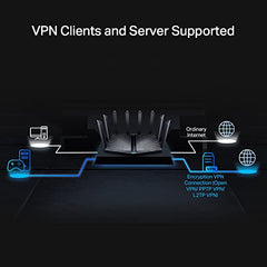 TP-Link Archer AX23 AX1800 Dual-Band Wi-Fi 6 Router (1800 Mbps Speed Gigabit Wireless | Beamforming OFDMA | Next-Gen Platform Dual-Core CPU | One Mesh Easy Setup) Black