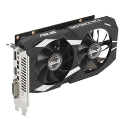 ASUS Dual NVIDIA Geforce RTX 3050 6GB OC Edition Gaming Graphics Card-pci_e_x16 4.0, 6GB GDDR6 Memory, HDMI 2.1, Displayport 1.4A, 2-Slot Design, Axial-Tech Fan Design, 0Db Technology, Steel Bracket