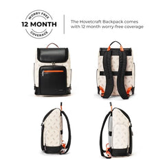 MOKOBARA Hovercraft 24L Laptop Backpack 15.6 Inch Office Travel White