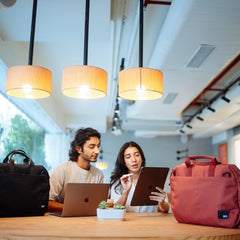 DailyObjects Unisex PET Deep Sea Ambit Messenger Bag (13L) For Office & Daily Use|100% Recycled |Stylish Shoulder Travel Bag |Fit Any Laptop Upto 14 Inch | Adjustable Straps & G-Hook Closure