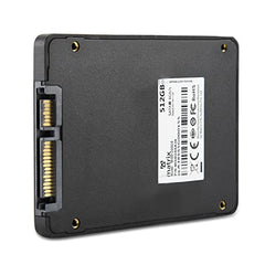 Matrix 512GB 3D NAND Flash SATA 6GB/s 2.5 Inches Internal Solid State Drive (SSD), Read Up to 550MB/s, Write Up to 500MB/s, 5 Year Warranty