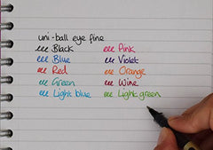 uni-ball Eye UB157 0.7 mm Roller Ball Pens, Black Ink, Pack of 3