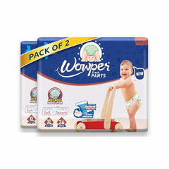 Wowper Easy Pants Baby Diaper | Medium Size Diapers | Diapers with Wetness Indicator | Upto 12 Hrs Absorption | 7-12 Kg | 34 Counts