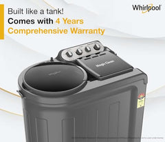Whirlpool 8.5 kg 5 Star Semi-Automatic Top Loading Washing Machine (MAGIC CLEAN 8.5 GREY DAZZLE,2x Drying Power)