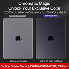 Saco for MacBook Air 13 inch Case M5 2026 M4 2025 M3 M2 2024-2022 A3449 A3240 A3113 A2681 100% Match Official Color, Scratch Resistant, Easy to Snap on | MacBook Air 13.6 inch Case