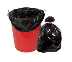Clean India - Plastic Garbage Bags|6 Packs Of 30 Pcs | 19X21 Medium Disposable Garbage Trash Waste Dustbin Bags Of 54Cm X 48Cm (Ci19210008) - 180 Count