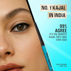 Lakme 9-5 Eyeconic Kajal, Classic Brown, Smudgeproof and Waterproof that lasts upto 24H, for 2x dark pigment, 0.35g