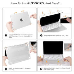 MOSISO Compatible with MacBook Neo Case 13 inch A3404 with A18 Pro Chip