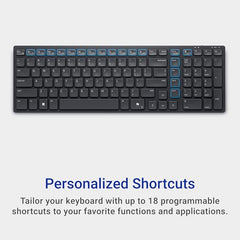 Dell KM555 Pro Compact Silent Keyboard and Mouse, Black
