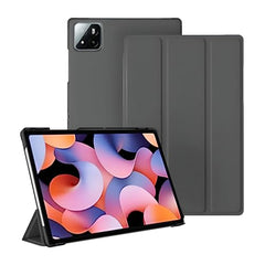 ProElite Cover for Xiaomi Mi Pad 8/8 Pro/Mi Pad 7/7 Pro 11.2 inch Cover, Flip Case Cover with Transparent Back & Stylus Pen [Auto Sleep Wake Support], Black