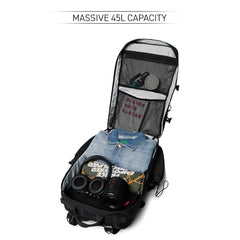 MuscleBlaze Tactical Backpack, Stealth Black, 45L
