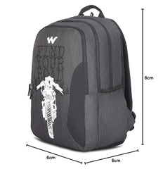 Wildcraft Motorcyle Stories 3 Compartment Laptop Backpack 45L