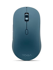 Lenovo Yoga Bluetooth Silent Mouse, 3 Level DPI Adjustment, 36 Month Battery Life, Bluetooth 5.3, 3 Device Paring, Whisper Quiet, Programmable Buttons, Smooth Finish, Luna Grey