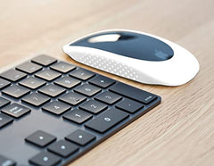 Oboe Silicone Case Cover Protective Skin Compatible With Apple Magic Mouse 1/2 and Magic iPad Mouse (Black)