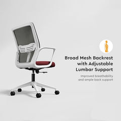Interio by Godrej Vurv Mesh Mid Back Study Chair