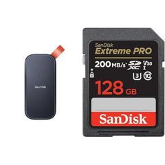 SanDisk 1TB Portable SSD, 800MB/s R, USB 3.2 Gen 2, Rugged SSD with Upto 2 Meter Drop Protection, Ty