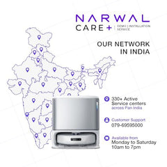 NARWAL Freo Z Ultra Robot Vacuum & Mop, 12000Pa Suction, Dual RGB Cameras, AI Avoidance, Adaptive Hot-Water Self Wash, Self-Emptying, Pet Hair, Quiet, Google Home, Alexa, Siri Compatible