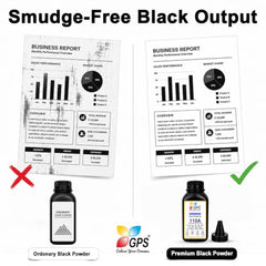 GPS Colour Your Dreams 110A Toner Cartridge Refill Powder Compatible with HP Laser 108w, 108a, 136w, 136nw, 138fnw LaserJet Printers - Pack of 4, 80gms Each