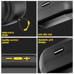 Dubstep Pop 600 Wireless Speaker, 15 Hrs Playtime, 52mm Driver, TWS Pairing, 6W Output Bluetooth Speakers (Grey)