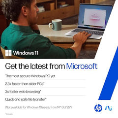HP 15, Intel Core Ultra 5 125H (16GB DDR5, 1TB SSD) FHD, IPS, 15.6''/39.6cm, Win11, M365 Basic(1yr)*Office24, Silver, 1.65kg, fd1354TU, Intel Arc Graphics, FHD Camera w/Shutter, AI Powered Laptop