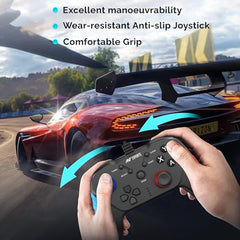 Ant Esports GP115 Wired Gamepad for PC,Laptop,PS3,Android TV &Media Box|USB Gaming Controller with Turbo Function|XInput DInput Support|Dual Analog Sticks|Plug & Play|Steam Compatible|Gamepad-Black