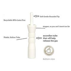 SYGA Pack of 10 Windi The All-Natural Solution for Baby Colic and Gas Relief