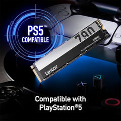 Lexar 8TB NM790 SSD PCIe Gen4 NVMe M.2 2280 Internal Solid State Drive, Up to 7000/6200 MB/s Read/Write, Compatible with PS5, for Gamers and Creators, Black (LNM790X008T-RNNNU)