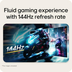 LG 34U640B Smartchoice 86 cm (34 Inch) 21:9 UltraWide WQHD (3440x1440) Curved Monitor(1800R), 144Hz, sRGB 99%, HDR10, Anti-Glare, HDMI X 2, DP, USB-C (PD 65W), PBP, PIP, Tilt/Height Adjustable Stand