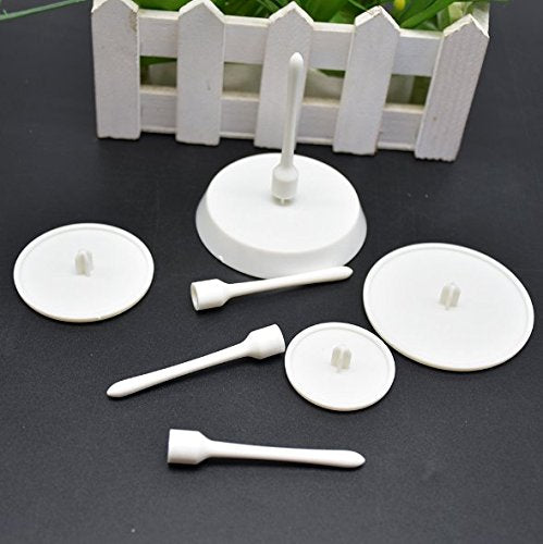 SYGA Set of 4 Cake Flower Nails Set Cupcake Icing Cream Sugarcraft Decorating Tool