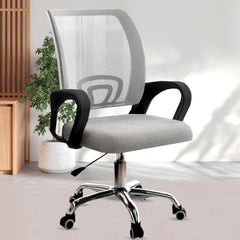 Casa Haus Italia Premium Leatherette Office Chair for Work | Boss Chair, Ergonomic Executive, Luxurious Cushioned Arms & Seat, 2 Point Back Massager, Heavy Duty Metal Base (Burgundy)
