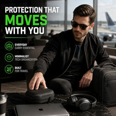 Street27® Portable Multi Purpose Protective Hard Travel Carrying Case Storage Bag for Mouse - Black