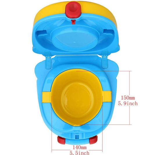SYGA Portable Travel Potty Training, Camping Car Travel Potty Training Toilet_Pink
