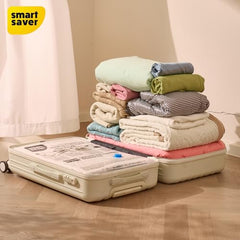 Smart Saver Vacuum Pump for Packing, Electric Pump for Vaccum Storage Bags, Portable Plastic Vacuum Bag Pump for Compression Comforter, Clothing (Storage Bag Not Included)