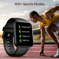 boAt Ultima Regal w/ 2.01”(5.10 cm) Crystal-Clear AMOLED Display, 1000 NITS Brightness,Premium Metal Body, Functional Crown, 100+ Sports Modes, Fitness Smart Watch for Men & Women (Steel Black)
