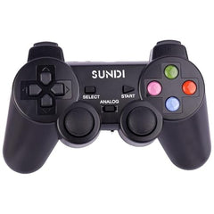 GAMENOPHOBIA TCOS TECH PS2 Wireless Controller with 2.4G Receiver – Dual Vibration Wireless Analog Gamepad Compatible with PS2, PS1 & PSX | Remote Joypad for Gaming | Ergonomic Design | Plug & Play